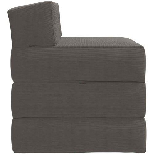 SOFA na razvlačenje Svjetlosiva 200 x 70 x 15 cm Slike
