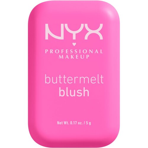 NYX Professional Makeup Buttermelt Blush pudrasto rdečilo odtenek 01 My Butta Half 5 g Slike