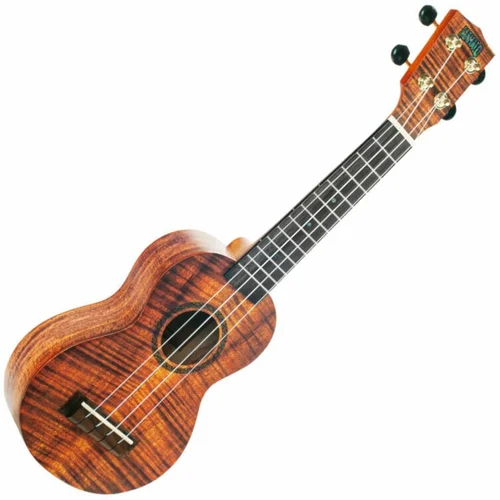 Mahalo MA1KA Artist Elite Series Soprano ukulele Photo Flame Koa