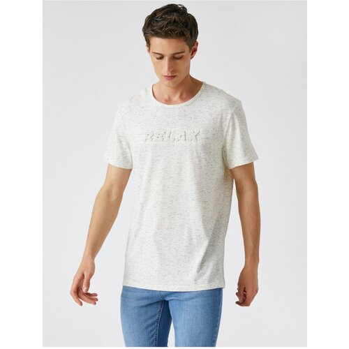 Koton T-Shirt - White - Regular Slike