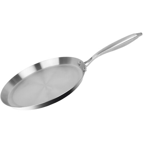 Cheffinger Palačinkarna 28 cm nerjaveče jeklo za vse ognji&scaron;ča vključno z indukcijo, Srebrna, (5000277102) Cene