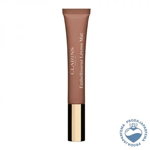 Clarins Embellisseur L&amp;egrave;vres Mat (N&amp;deg;01 Velvet Nude) ruž za usne 12ml Slike