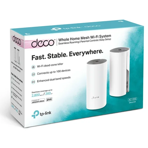 Tp-link brezžična dostopna točka DECO E4 - 2 pack