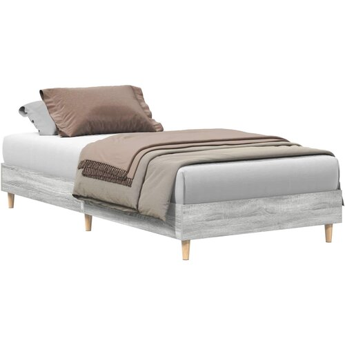  Krevetna konstrukcija Siva Sonoma 203 x 93 x 25 cm Slike