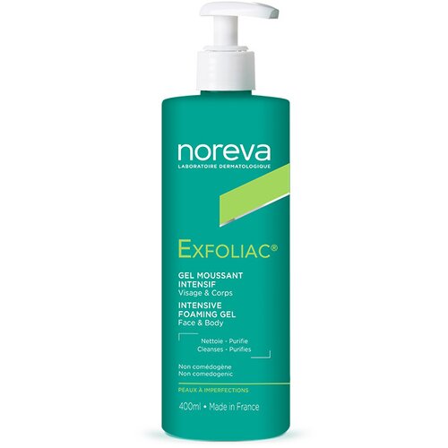 Noreva Exfoliac Intensive Foaming Gel čistilni penasti gel proti nepravilnostim na koži 400 ml Slike