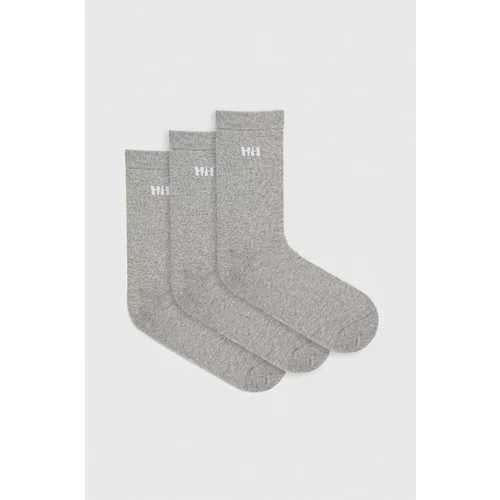 Helly Hansen Čarape 3-pack boja: siva