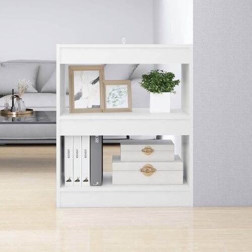 vidaXL knjižna omara/pregrada bela 60x30x72 cm Cene