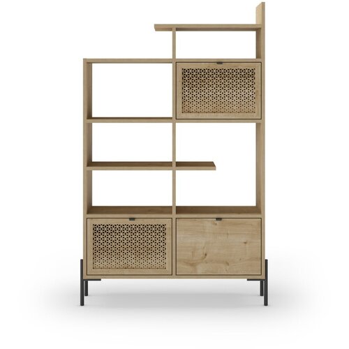 Marckeric Regal v hrastovem dekorju 95x160 cm Inca &amp;ndash; Slike