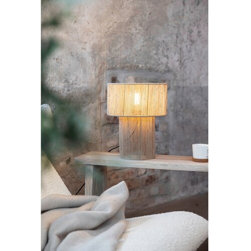 Marksl&amp;ouml;jd Stolna lampa u prirodnoj boji sa sjenilom od jute (visina 38 cm) Soga &amp;ndash; Slike