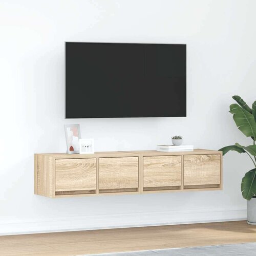 vidaXL TV omarica 2 kosa sonoma hrast 60x31x25,5 cm inženirski les Cene