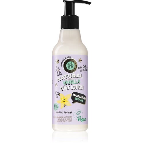 Organic Shop Skin Super Good posvjetljujuće i hidratantno mlijeko s vanilijom 250 ml Cijene