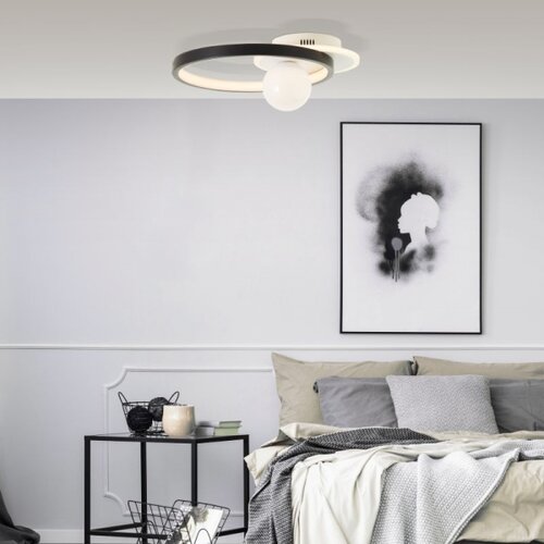 Brilliant LED prigu&amp;scaron;iva stropna svetiljka ATLANTA LED/24W/230V crna/bela Slike