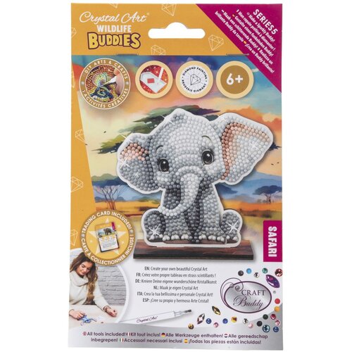 Craft Buddy slikanje s kristalima Slon Cijene