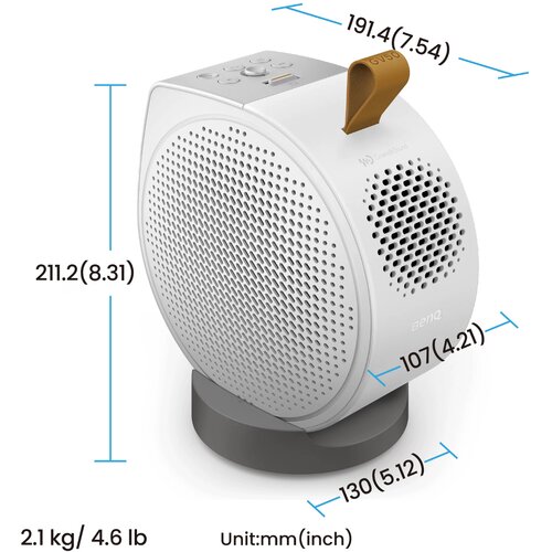 BenQ GV50 laserski portabl smart projektor sa koferom za pakovanje Slike