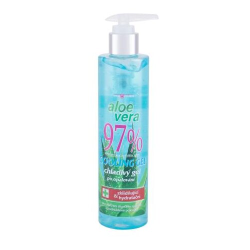 Vivaco VivaPharm Aloe Vera Cooling Gel pomirjujoč hladilni gel po sončenju, britju in pikih žuželk 250 ml Slike