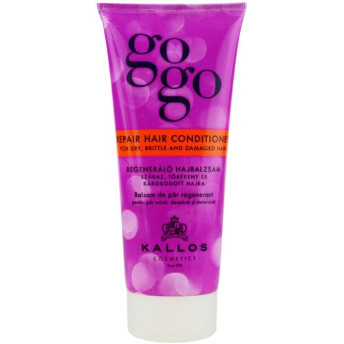Kallos Cosmetics gogo Repair obnovitveni balzam za poškodovane lase 200 ml Cene