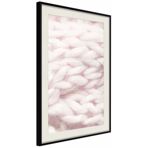  Poster - Pale Pink Knit 30x45