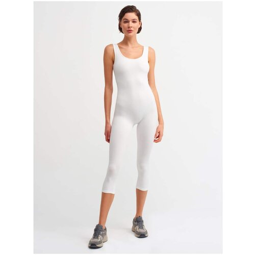 Dilvin Crew Collar Jumpsuit-7948 Slike
