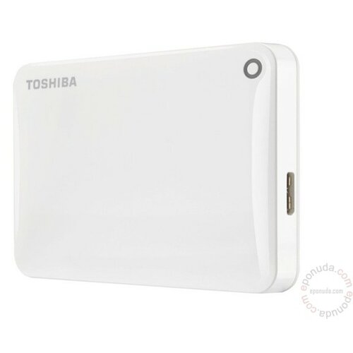 Toshiba Canvio Connec II 2.5'' 500GB White USB 3.0 HDTC805EW3AA eksterni hard disk Slike