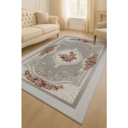 Conceptum Hypnose tepih HM-CRP25-23, pravougaoni, 160x230 cm, sivo-braon Cene