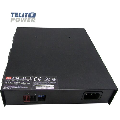 Mean Well Punjač akumulatora - Li-Ion baterija ENC-120-24 120W / 24V / 4A programibilni ME Slike