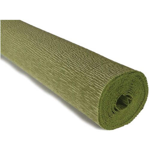  Papir krep 180g 50x250cm cartotecnica rossi 562 svijetlo maslinasto zeleni Cijene