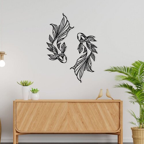 Wallity zidna dekoracija Verano, 65x94cm, Crna Slike