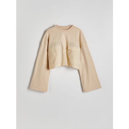 Reserved Ladies` jogging top - bež Cene
