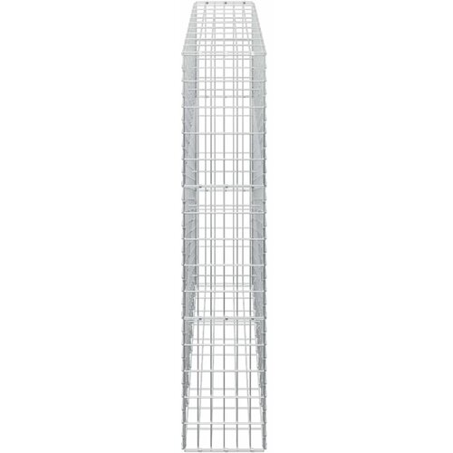  Gabion s žicom debljine 5 mm i mrežom 5x10 cm 100x30x150 cm - 30 cm 150 cm 100 cm Slike