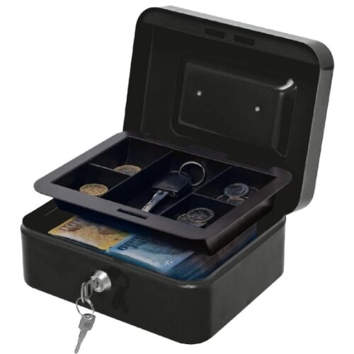  Kutija za novac - metalna kaseta 20x9x16cm SAFEMONEY Cene