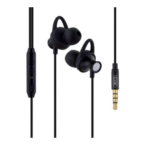 XO In-Ear Slu&amp;scaron;alice sa mikrofonom EP41 Black Slike
