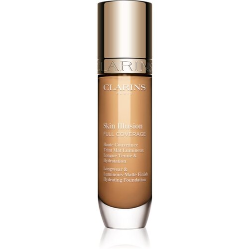Clarins Skin Illusion Hydrating Foundation visoko prekrivni tekoči puder odtenek 112.3N 30 ml Cene