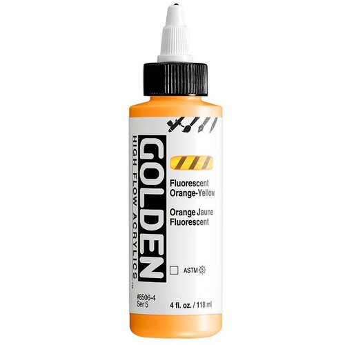  GOLDEN High Flov Fluorescentna akrilna boja 118 ml | 8506 Orange-Yellow Slike