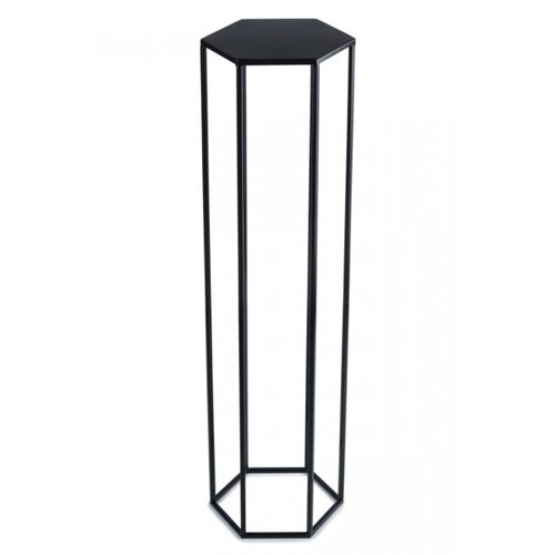  Stalak za cveće 100 x 24 cm, crne boje Slike