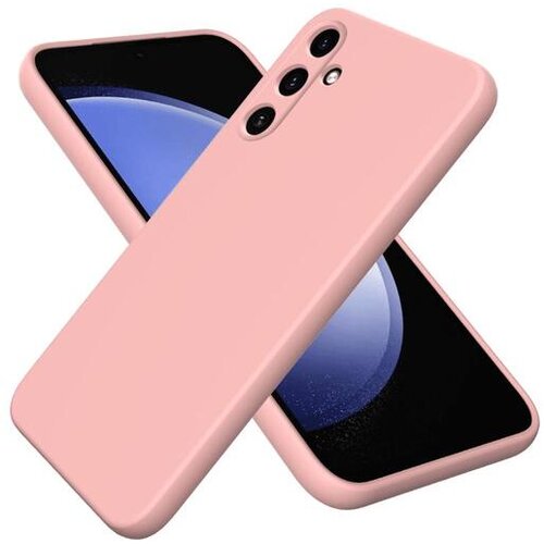 Onasi silikonski ovitek za Samsung Galaxy S24 5G, mat roza Slike