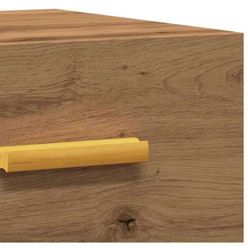 VidaXL Stenska nočna omarica artisan hrast 35x35x20 cm Slike
