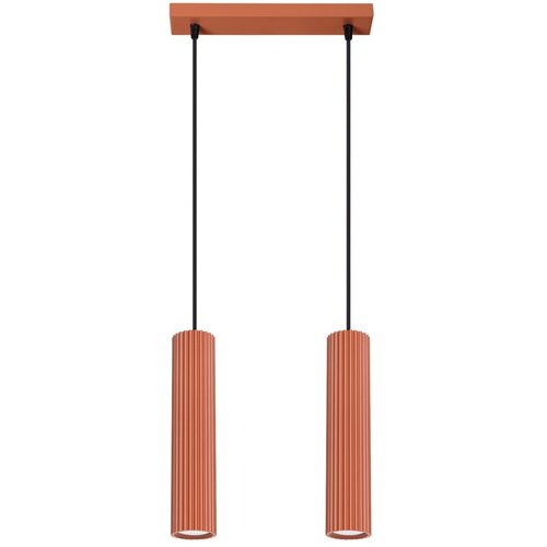 Nice Lamps Opečnato oranžna viseča svetilka Gleam – Cene