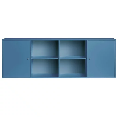Hammel Furniture Modra nizka stenska komoda 176x61 cm Mistral –