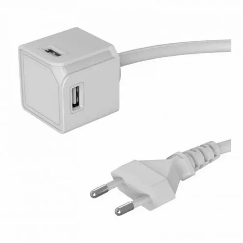 Produžna utičnica powercube usbcube extended 4X usb-a bijeli (3A), 1,5 m kabel Cene