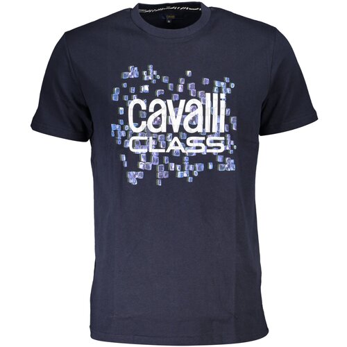 Cavalli Class SHORT SLEEVE T-SHIRT MEN BLUE Cene