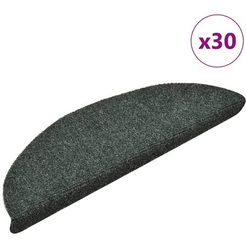 vidaXL Preproge za stopnice samolepilne 30 kosov zelena 56x17x3 cm Cene
