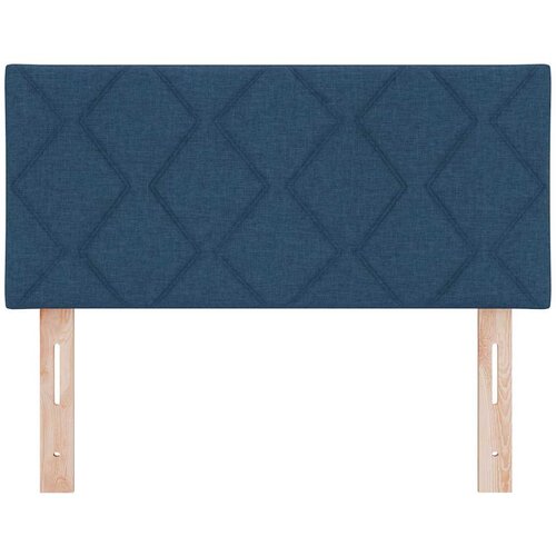  LED glava kreveta Plava 90 cm tkanina Slike