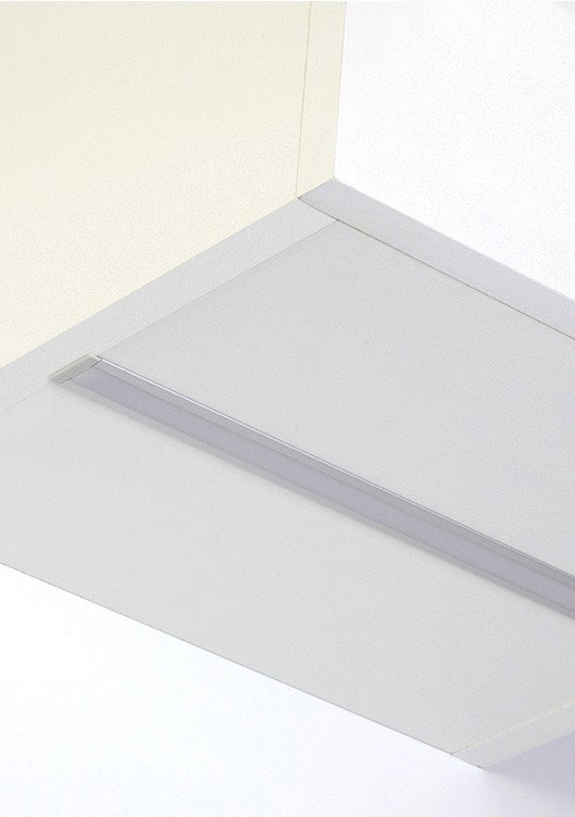 KLUS LED profil PDS-NK - vgradni, črn Slike