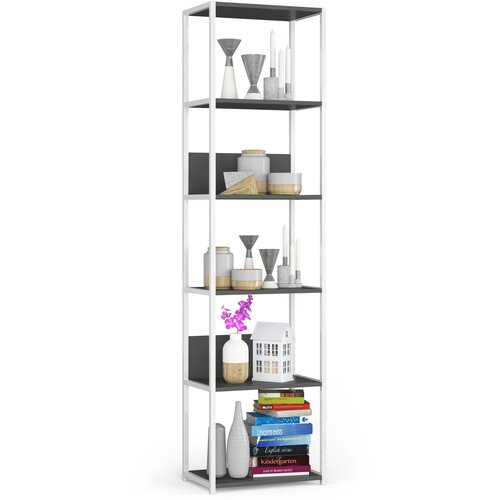 AKORD LOFT METAL POLICA 500 BELO/SIVO, (21714215) Slike