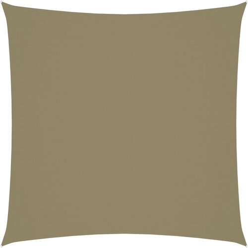 vidaXL Senčno jadro oksford blago kvadratno 4,5x4,5 m bež Cene