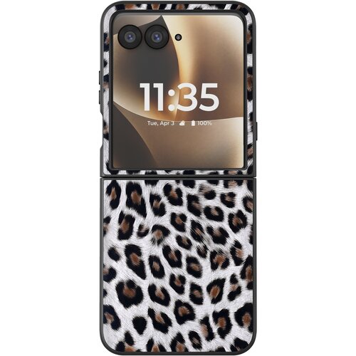AVIZAR Ovitek Leopard za Motorola Razr 70 Ultra in Razr 60 Ultra Preklopna Za&scaron;čita, Bela, (5000275502) Cene