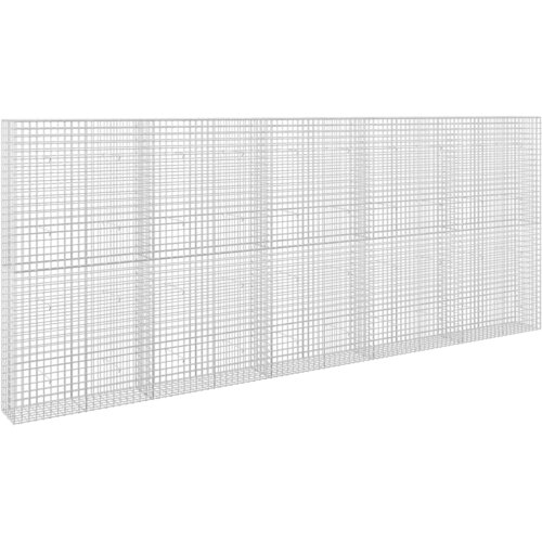  Gabion s 5 mm žicom i mrežom 5x5 cm 500x30x200 cm Slike