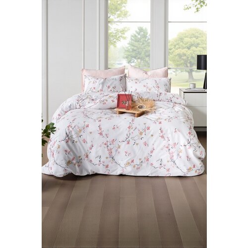 Viktorija Leskovac Komplet set posteljina Cotton 200x220cm Sakura Pudra - Francuski ležaj Cene
