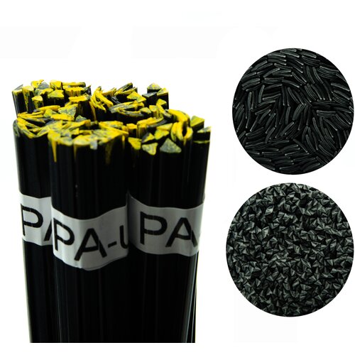 Rosfix PA-U SPOJ ZA VARJENJE PLASTIKE &ndash; ČRN, 100 G, 370&ndash;390 &deg;C, TRAK 8 MM, TRIKOTNIK 3,5 MM | PA6, PA66, (5000076096) Cene