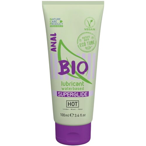 Hot BIO Superglide Anal - veganski analni lubrikant na bazi vode (100 ml) Cijene
